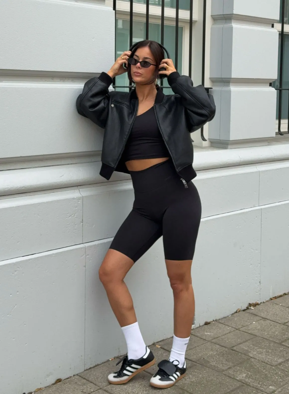 Black Sense Biker Shorts