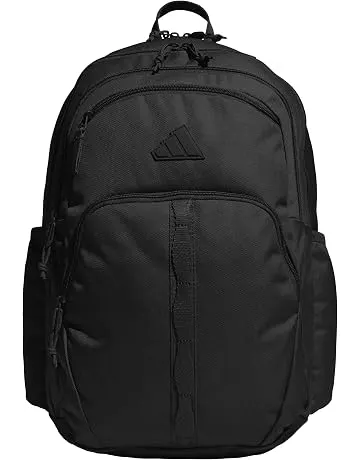 adidas Prime School Backpack 37L | Padded 17-In. Laptop Sleeve, Water-Bottle Pockets, LoadSpring Carry, Rolls With Your Suitcase, School Gym & Travel Ready