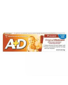 A+D Original Diaper Rash Ointment & Skin Protectant, 4 oz