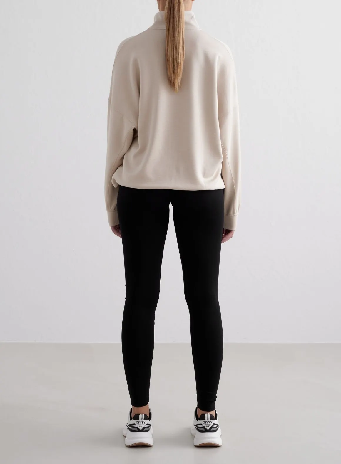 Café Au Lait Comfy Modal Half Zip