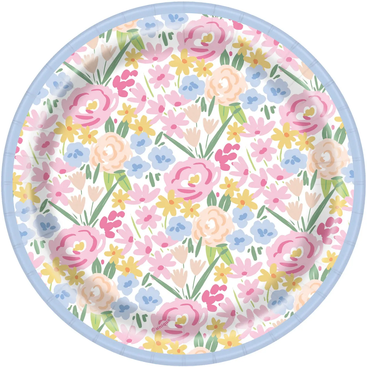 Lovely-Spring-7"-Plates,-8ct