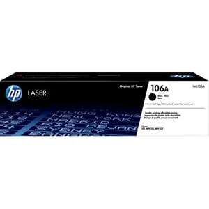 Toner Hp W1106A 106A 1000S sort