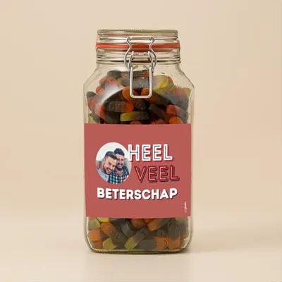 Redband | Snoeppot Dropfruit | 1,9 kg | Beterschap met eigen foto