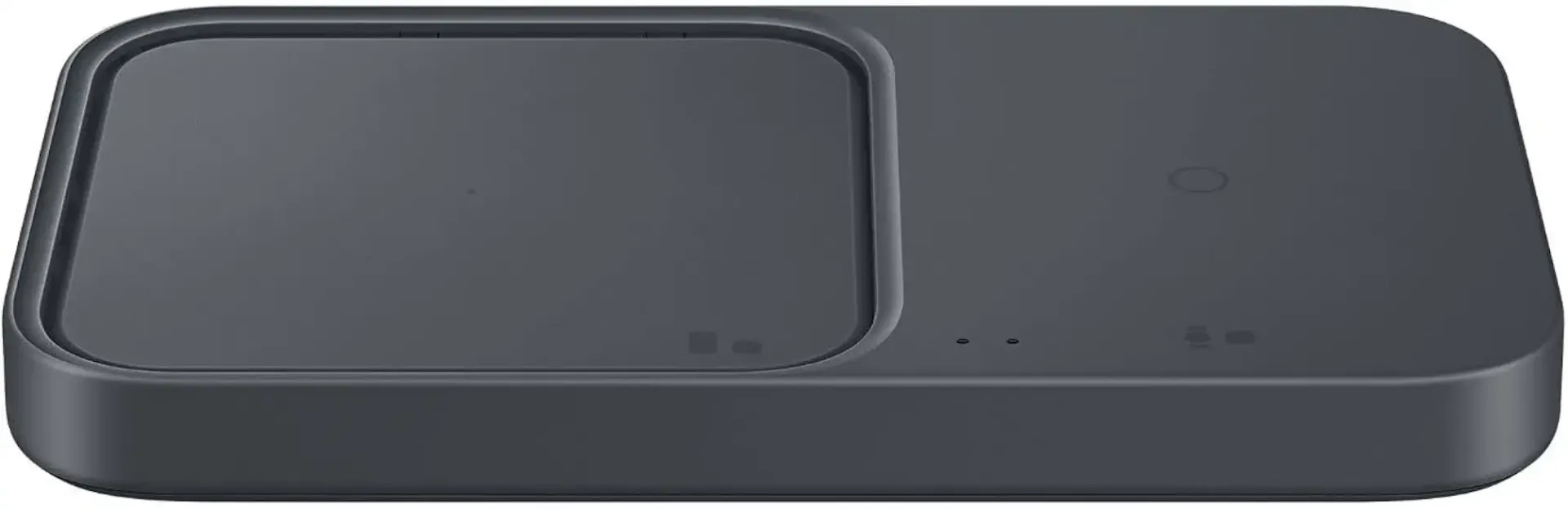 15W Duo Fast Wireless Charger Pad - Dark Gray