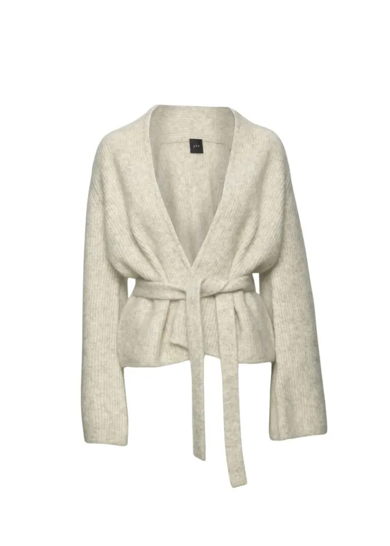 Lila Mohair Cardigan - Beige