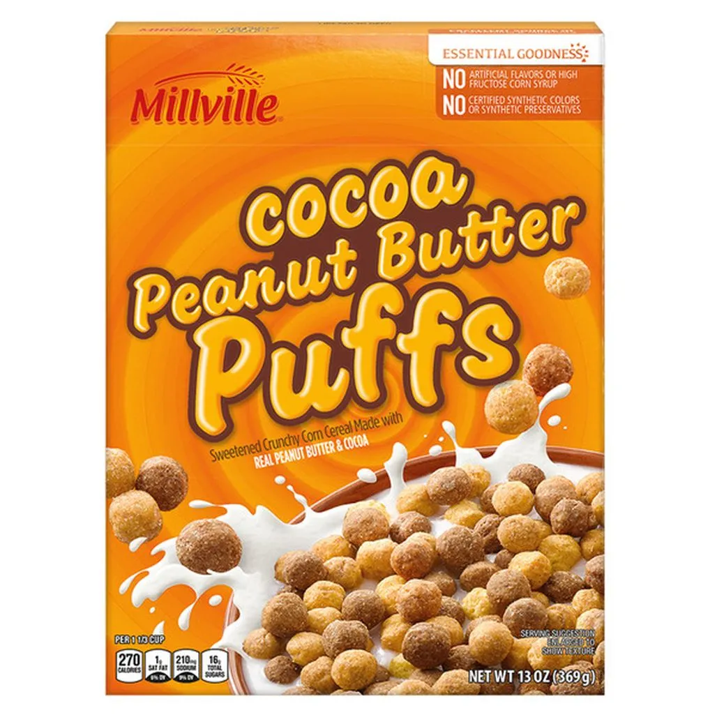 Millville Cocoa PB Puffs