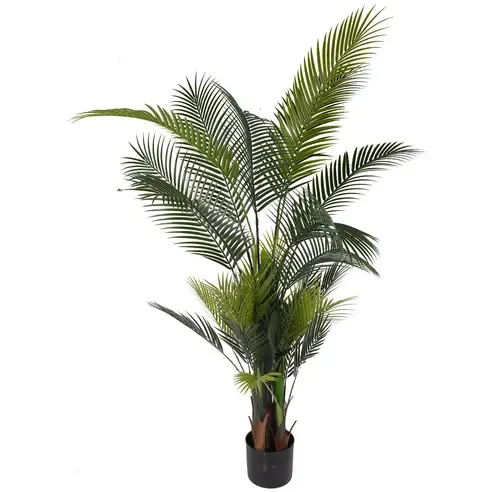 Kunstpflanze PALME - grün - im Topf - 166 cm hoch