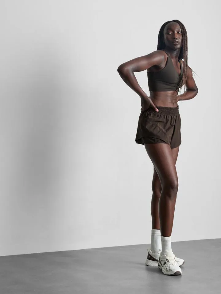 Short de running tissé