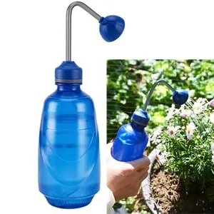 Annaffiatoio piccolo, spruzzatore morbido da 450 ml, ugello 2 in 1, annaffiatoio per la coltivazione e l'irrigazione delle piantine