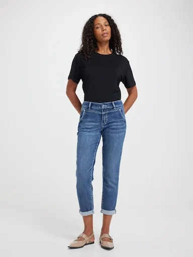 Just Jeans Amaze Yoke Front Boyfriend Jeans