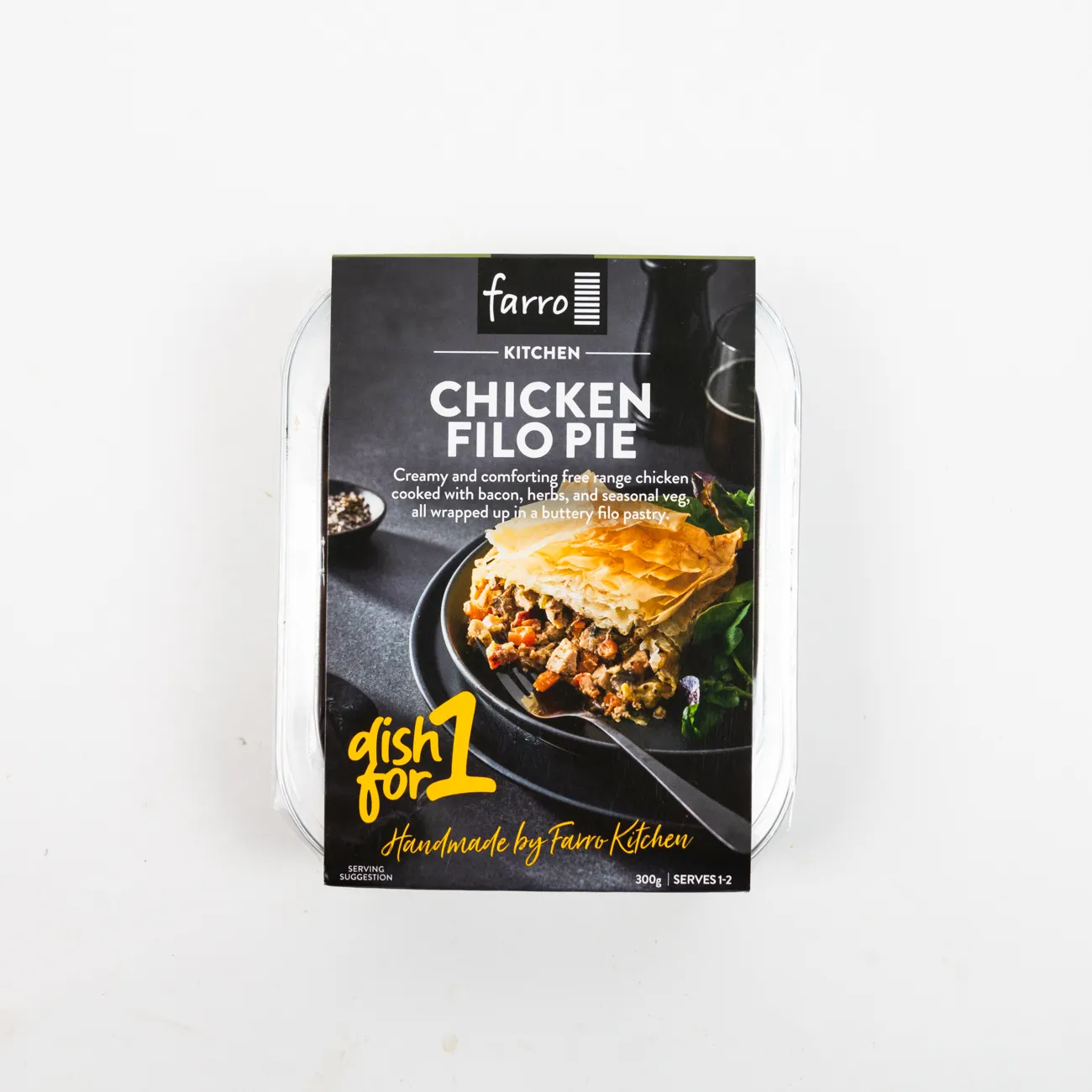 farro kitchen chicken filo pie 300g