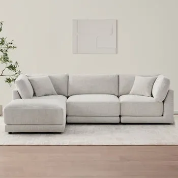Dayna 4-piece Fabric Modular Sectional