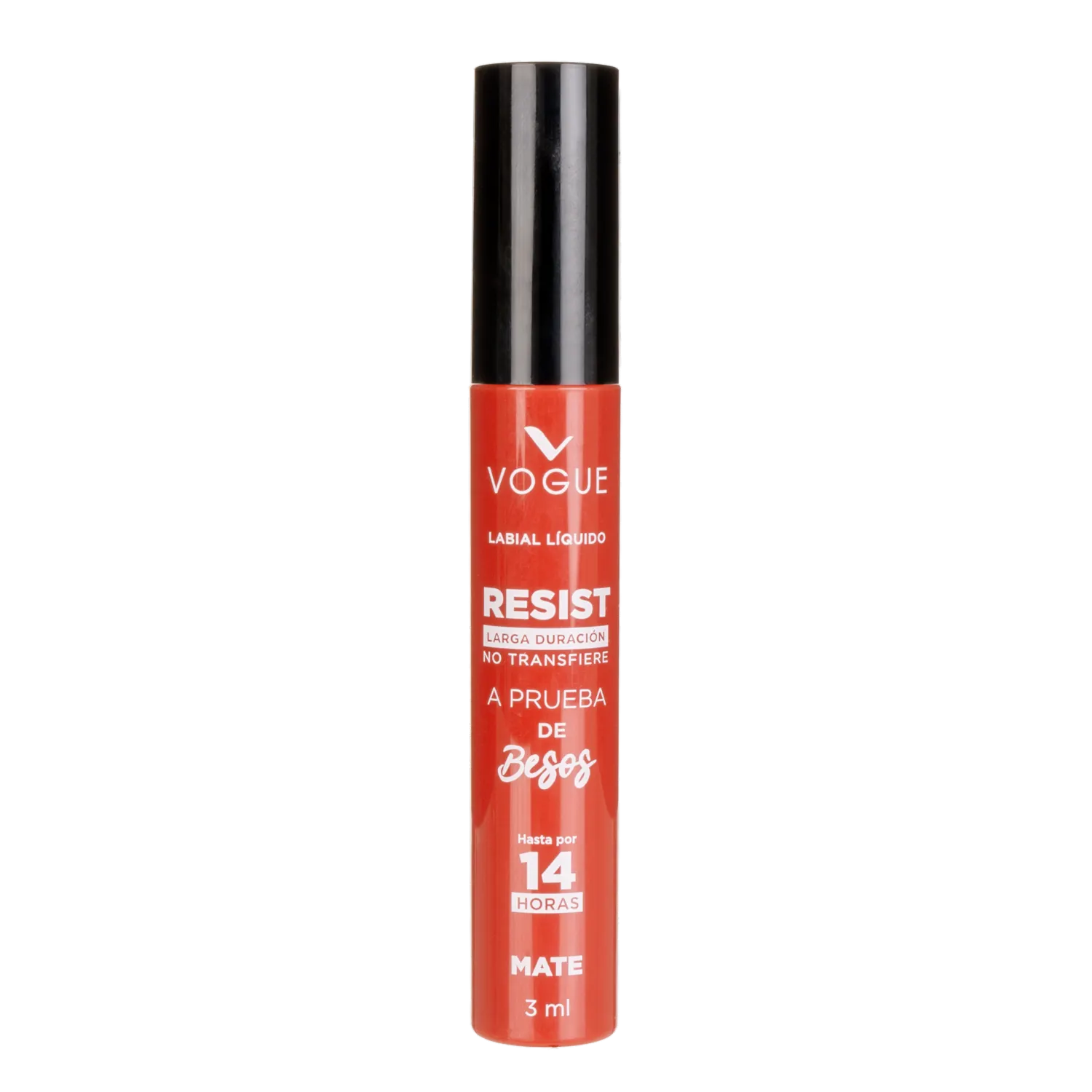 Labial Líquido Resist A Prueba De Besos Disfruta VOGUE 3 Ml