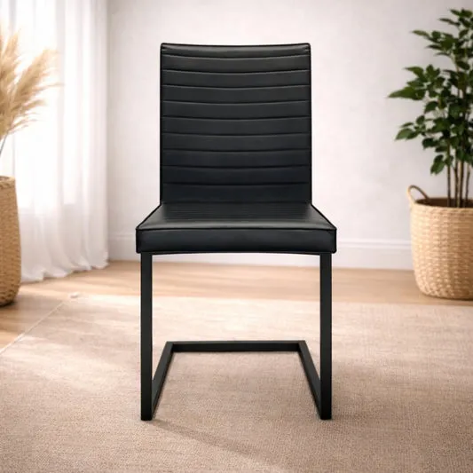 Drake 18.5" Side Chair (1-Piece) by Primitive Collections - Black