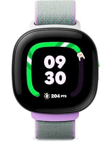 Fitbit Google Ace LTE - Kids Smartwatch with Call, Message, GPS, and Activity-Based Games, Ace Pass Data Plan Required - Spicy - Moovin