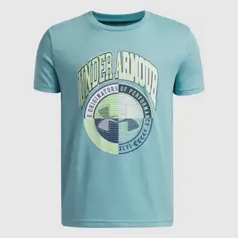 Under Armour Boys Varsity Crest Tshirt