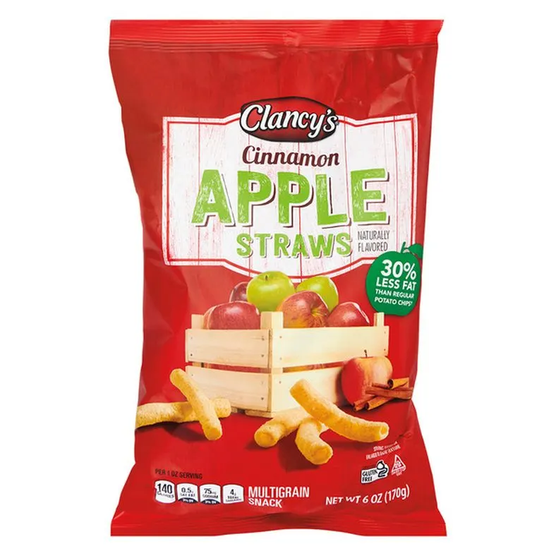 Clancy's Cinnamon Apple Straws