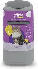 Litter Genie Design Pail Includes a Refill That can Last up to 2 Months, a Scoop, and a Scoop Holder. Litter Genie Design Pail Includes a Refill That…