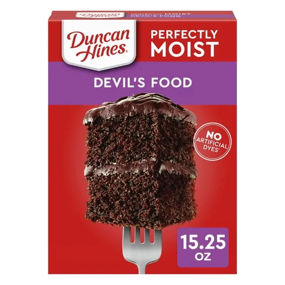 Duncan Hines Devil's Food Cake Mix, 15.25 oz. $1.84 12.1 ¢/oz