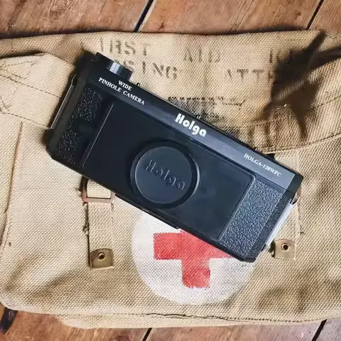 120 Film Camera HOLGA Pinhole Small Hole Wide Retro 120WPC Angle Micro Hole Wide Film Camera No Lens 120 Pinhole WideFilm Camera