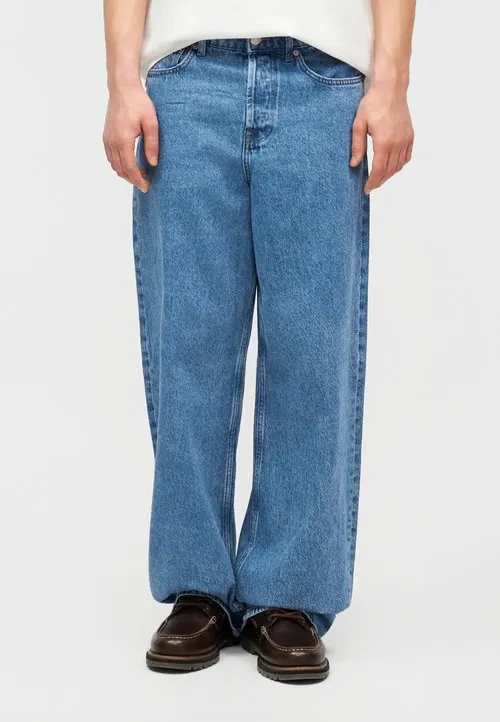 ONSREMI WIDE PIM BOX DNM - Jeans relaxed fit - medium blue denim