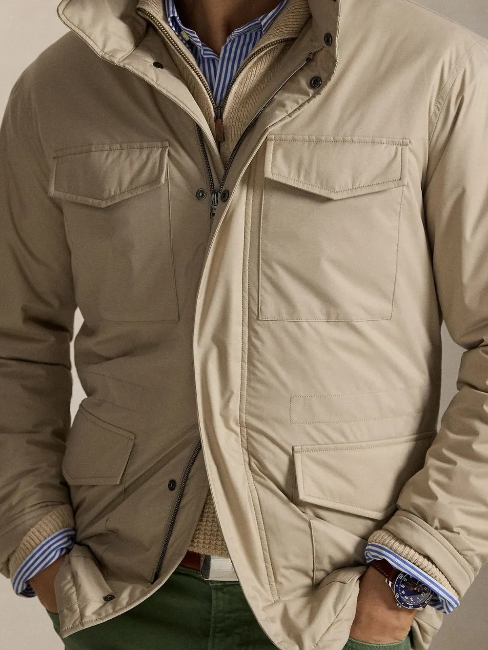 HOODED FIELD JACKET