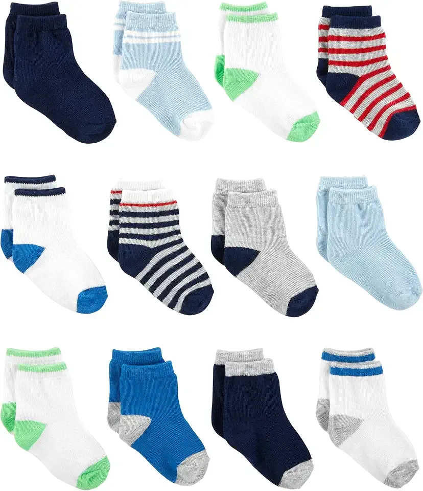 baby-boys 12-pack Neutral Sock Low