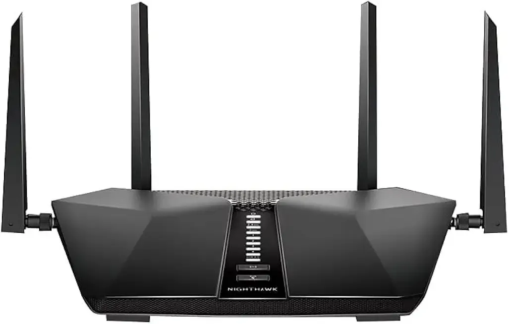 NETGEAR Nighthawk 6-Stream AX5400 WiFi 6 Router (RAX50) - AX5400 Dual Band Wireless Speed (Up to 5.4 Gbps) | 2,500 sq. ft. Coverage