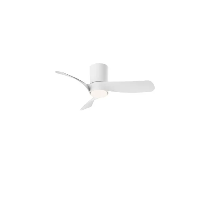 Ventilador de techo con luz silencioso DC Mantra Nemo blanco 72 cm