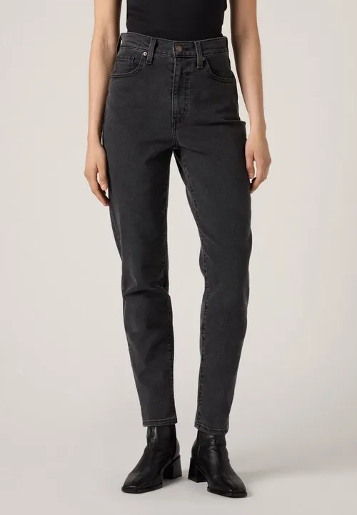HIGH WAISTED - Mammajeans - black denim