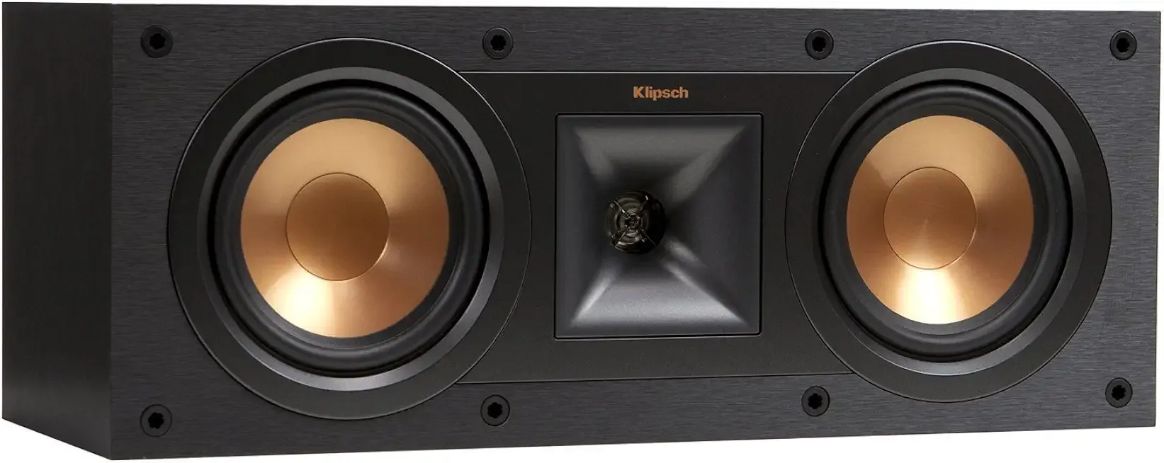 Klipsch Reference R-25C Reference Two-Way Center Channel Speaker, 400W Peak Power