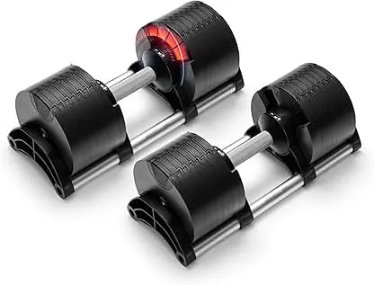 NUOBELL Adjustable Dumbbells 5-80 lbs: Replace…