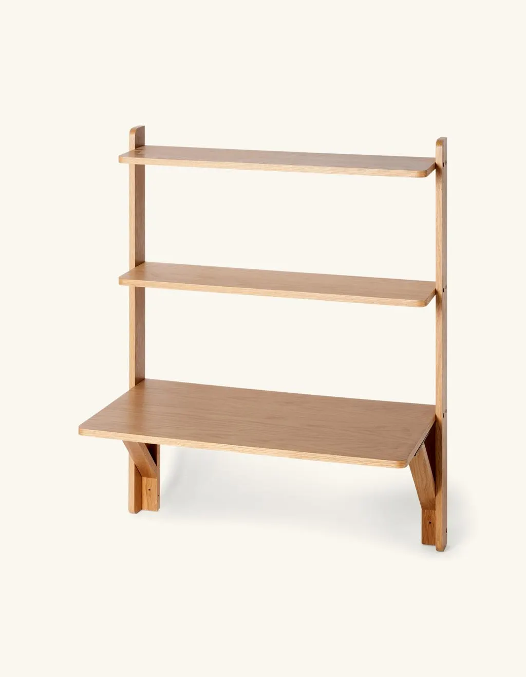 Væghængt skrivebord