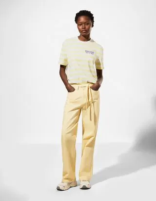 Jeans - Straight fit - giallo chiaro