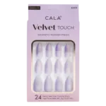 Uñas Postizas Velvet Touch Stiletto Purple Cat Eye CALA X24 Piezas