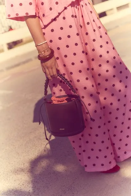 Broek polkadots wijd