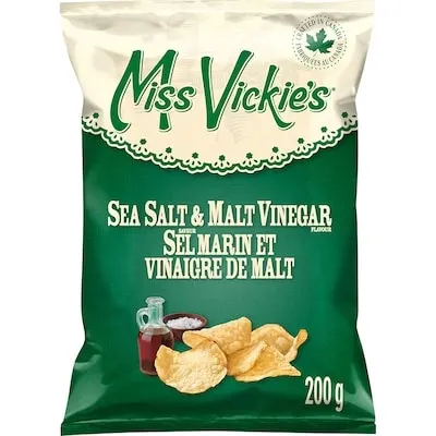 Sea Salt & Malt Vinegar Kettle Cooked Potato Chips