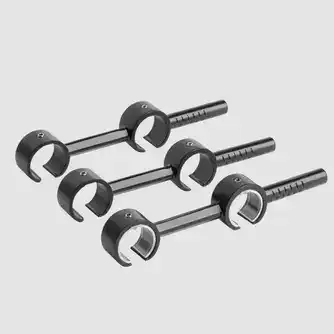 Habitat Dual Purpose Track Double Bracket 3pk