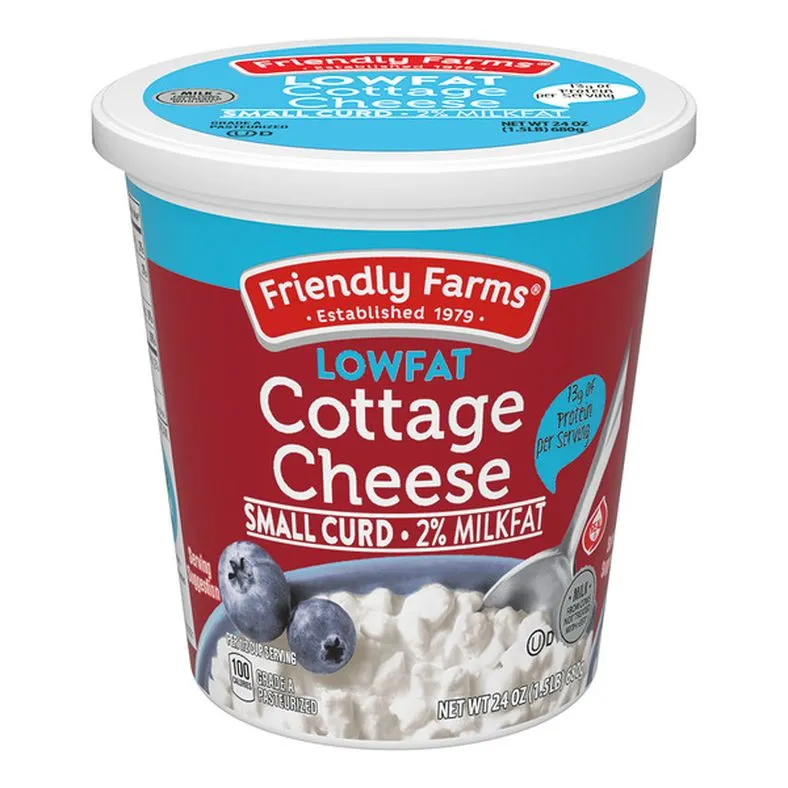 Friendly Farms Lowfat Small Curd Cottage Cheese
