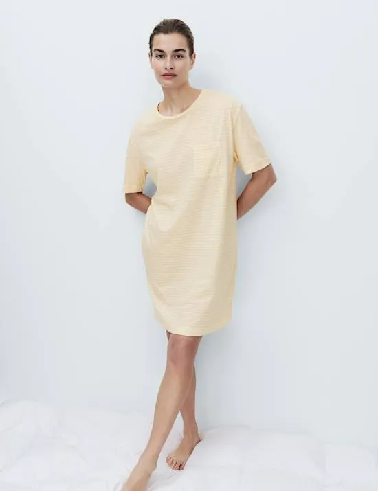 Cotton Modal Printed Minishirt