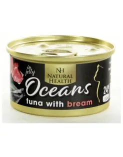 Natural Health Cat Ocean Tuna & Bream - Natvoer - 85 g Tonijn&Brasem