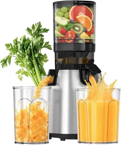 Single Auger Masticating Cold Press Juicer Machines, High…