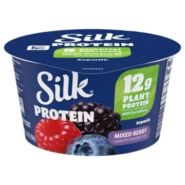 Silk Plant Protein Yogurt - Mixed Berry, 5.3 oz