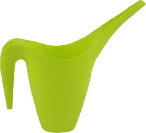 Annaffiatoio flessibile verde da 1 litro per piante, annaffiatoio in plastica a collo lungo, per innaffiare fiori e piante, resistente e leggero.
