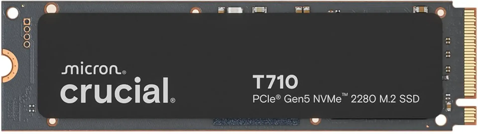 Crucial T710 PCIe Gen5 NVMe 1TB SSD, Up to 14,900 MB/s, Laptop & Desktop Compatible (PC), for Creatives and Hardcore Gamers, Solid State Drive, Includes 1Mo Adobe CC – CT1000T710SSD8-01