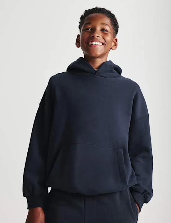Hoodie mit hohem Baumwollanteil (6–16 J.)