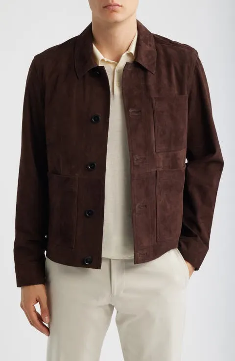 Wilstead Suede Shirt Jacket