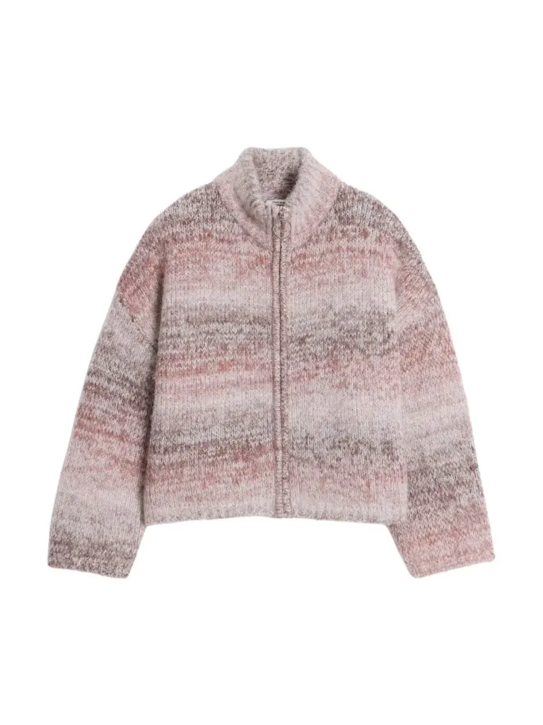 Tine Gradient Cardigan - Rød