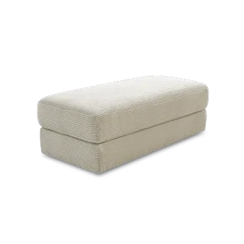 Poef BLEND Rib Greige 124x60