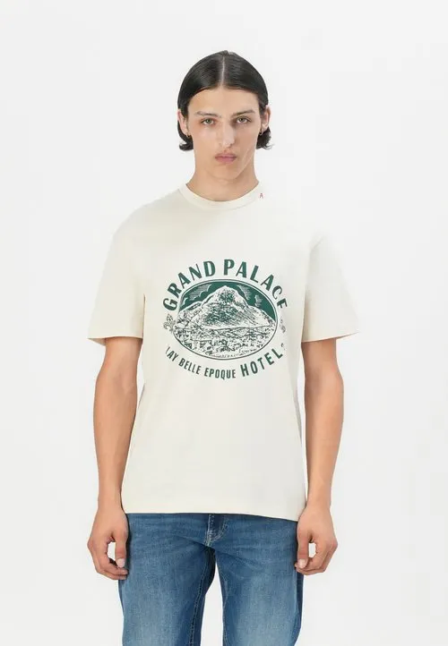 ST MORITZ - T-shirts med print - natural rope